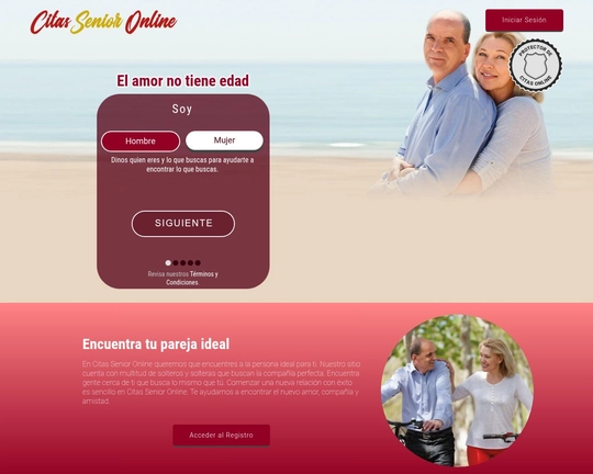 Citas senior online Logo