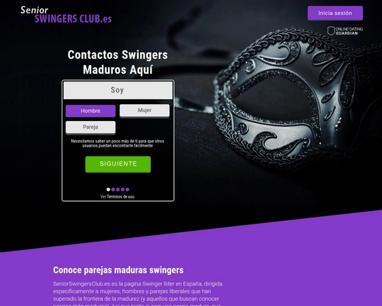 Senior Swingers en España Logo